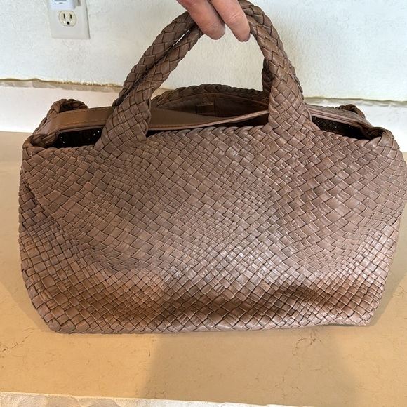 Falor Woven Leather Tote Bag / Strap - Picture 1 of 13